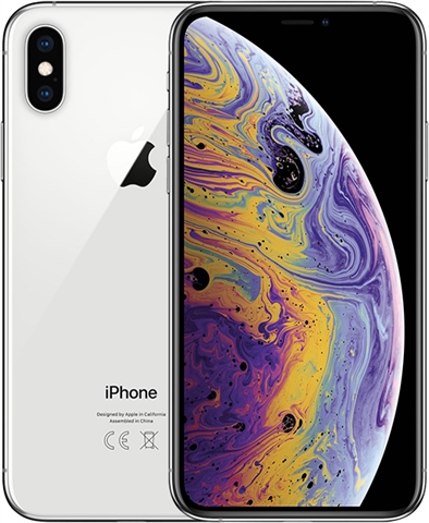 Apple iPhone XS 64GB Silver, Unlocked C